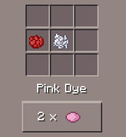 Pink Dye