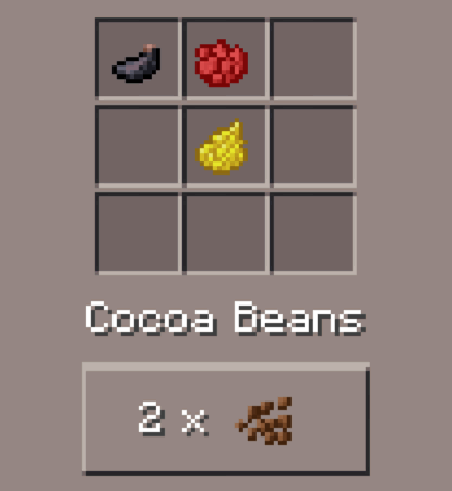 как сделать какао бобы в майнкрафте #8
