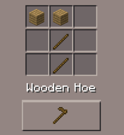 Wooden Hoe